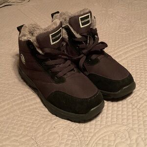 Women's Lace Up Boots - Black